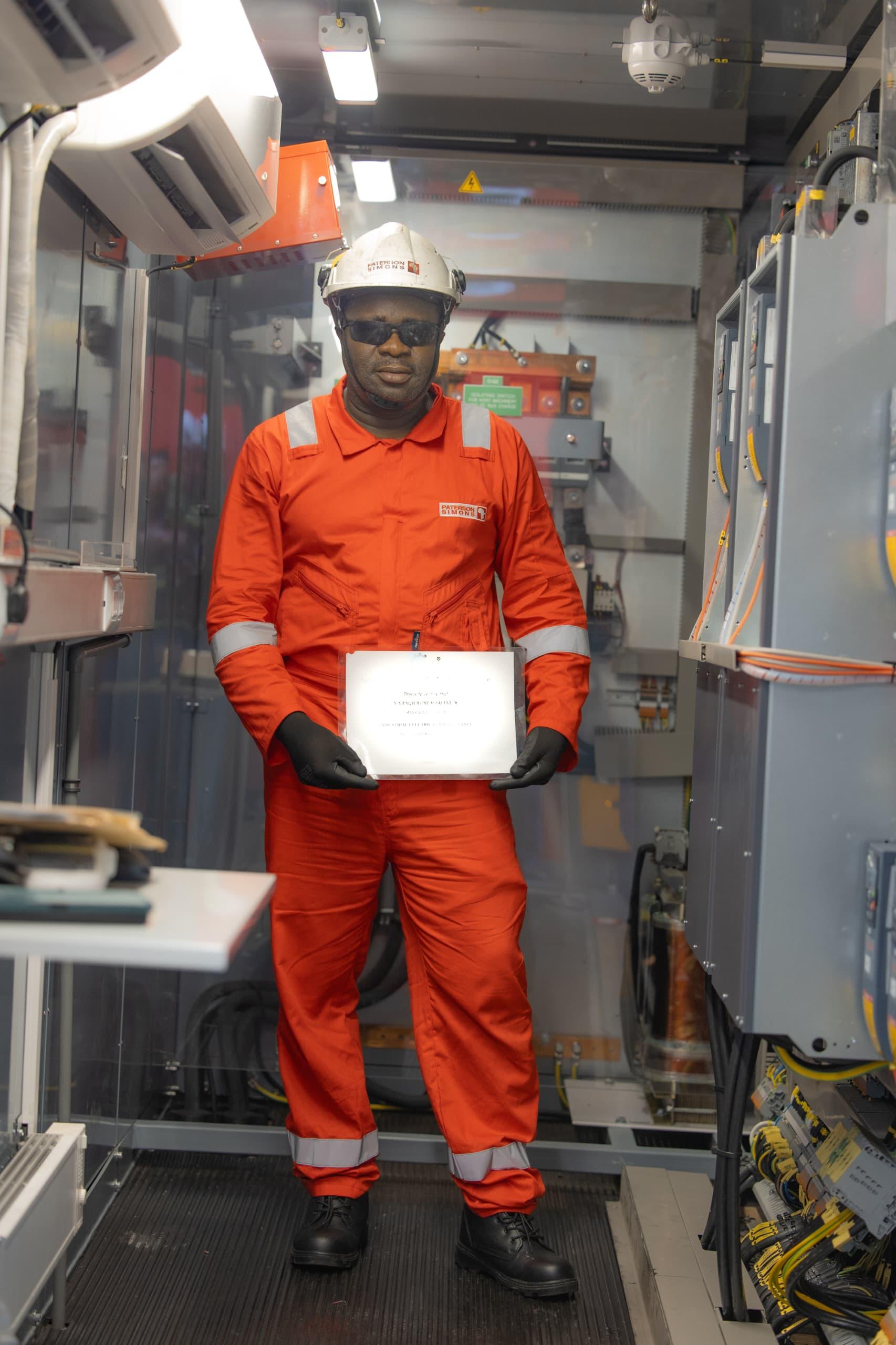 CONGRATULATIONS CHEMBALINE NWANGWA: GROUP SAFETY CHAMPION WINNER FOR THE SECOND QUARTER OF 2024!